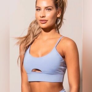 Agent84 Lavender Cutout Bra in Shade Cotton Candy